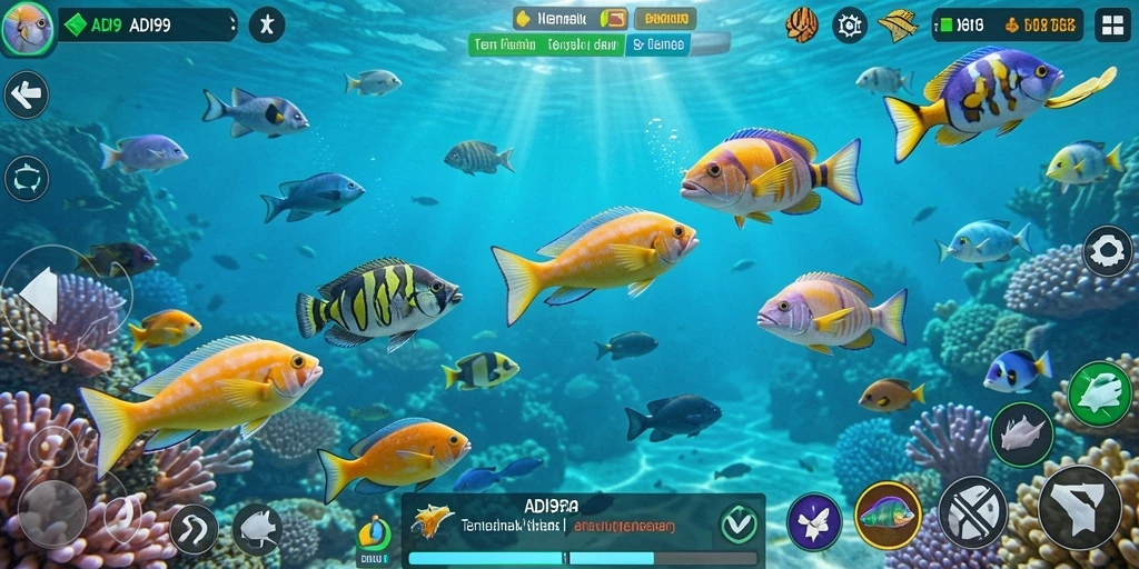 Gameplay seru menangkap ikan di ADI99.