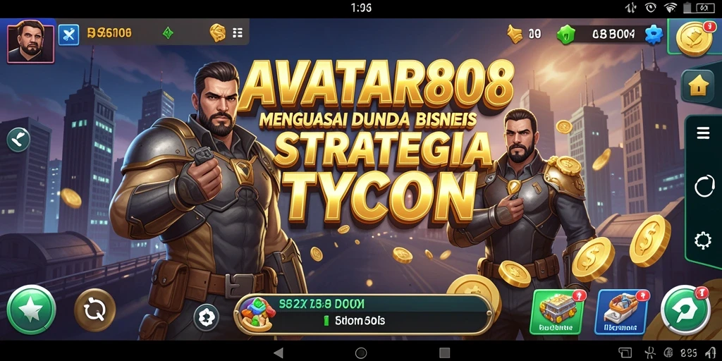 Tampilan menarik dari gameplay <strong>AVATAR808</strong> yang penuh dengan strategi bisnis.