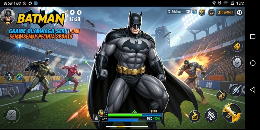 Screenshot utama <strong>BATMAN138</strong> menunjukkan aksi seru dalam permainan olahraga.