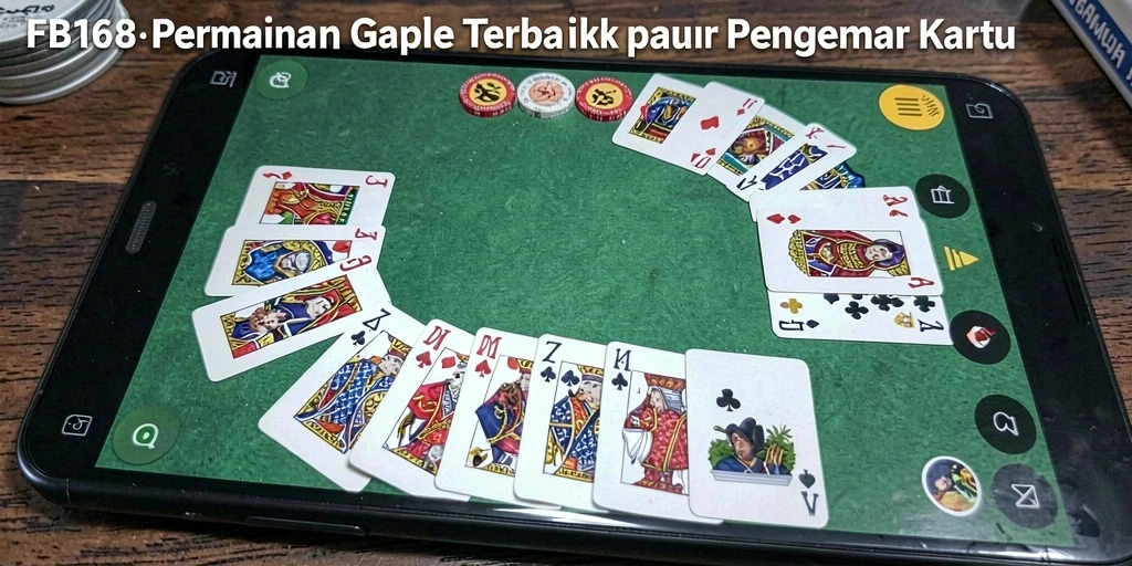 Tampilan screenshot FB168 menunjukkan keseruan bermain Gaple.