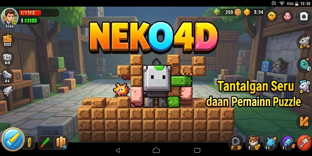 Gameplay seru dari NEKO4D yang menantang untuk dipecahkan.