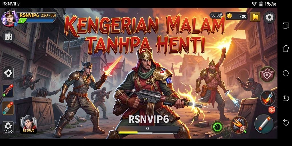 Tangkapan layar RSNVIP6 menampilkan suasana mencekam dari gameplay.