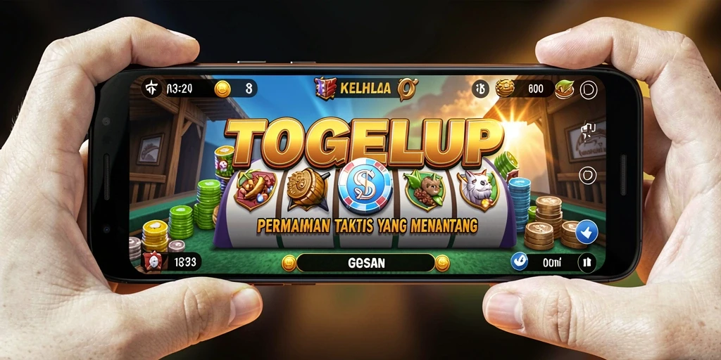 Tampilan gameplay seru TOGELUP yang penuh aksi dan strategi.